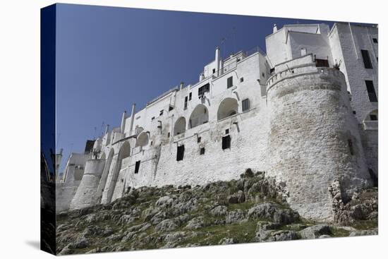 The Whitewashed City Wall, Including a Defensive Tower, in the White City (Citta Bianca)-Stuart Forster-Premier Image Canvas