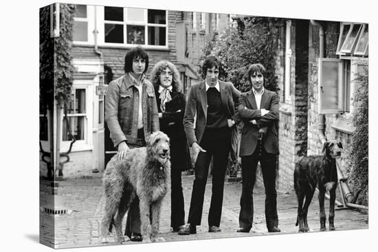 The Who, with Dogs-Associated Newspapers-Stretched Canvas
