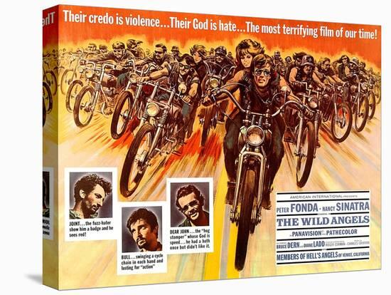 The Wild Angels, 1966-null-Stretched Canvas