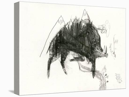 The Wild Boar, the River and the Two Mountains.-Leonardo Flores-Premier Image Canvas