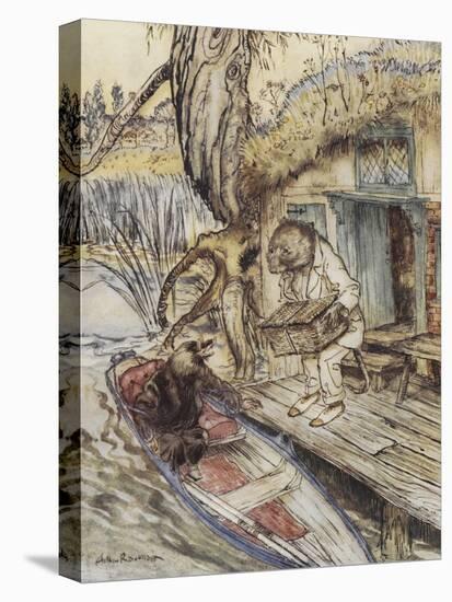 The Wind in the Willows-Arthur Rackham-Premier Image Canvas