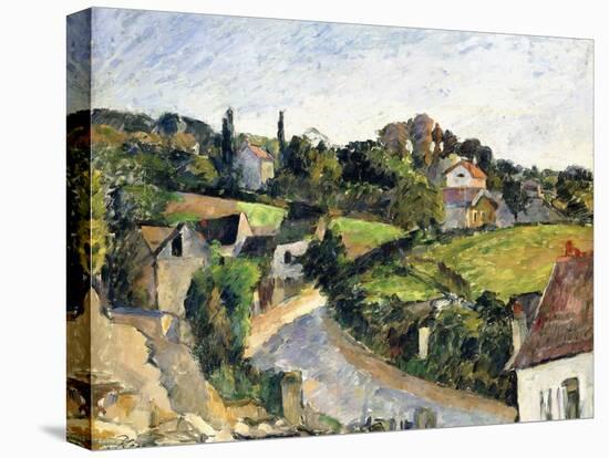 The Winding Road, C.1877-Paul Cézanne-Premier Image Canvas