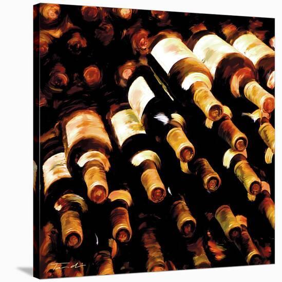 The Wine Collection II-Tandi Venter-Stretched Canvas