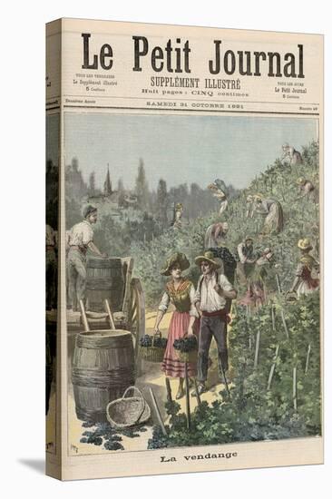 The Wine Harvest, from Le Petit Journal, 31st October 1891-Henri Meyer-Premier Image Canvas