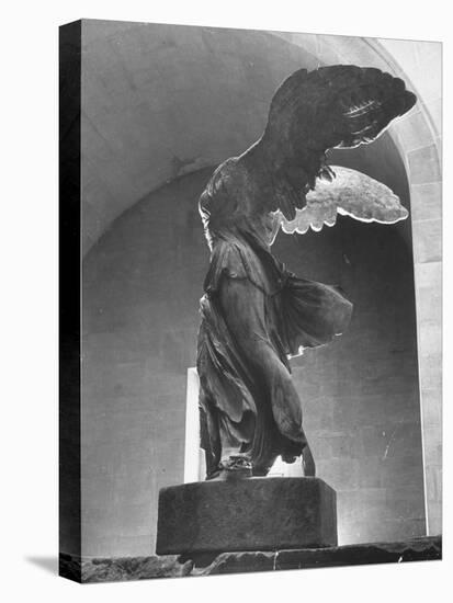 The Winged Victory of Samothrace Statue in the Louvre Museum, Probably Dating from Third-null-Premier Image Canvas