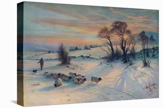 The Winter's Glow, 19th century, (1913)-Joseph Farquharson-Premier Image Canvas