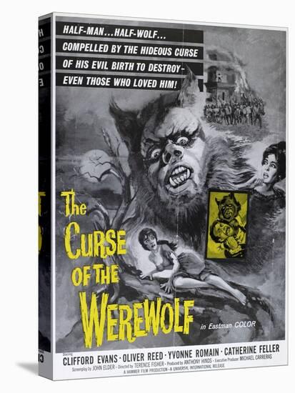 The Wolfman, 1961, "The Curse of the Werewolf" Directed by Terence Fisher-null-Premier Image Canvas