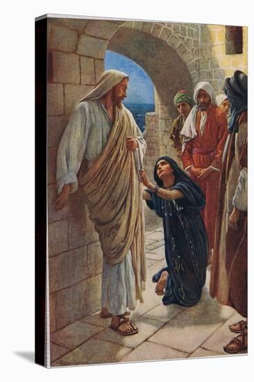 The Woman of Canaan, Illustration from 'Women of the Bible', Published by the Religious Tract…-Harold Copping-Premier Image Canvas