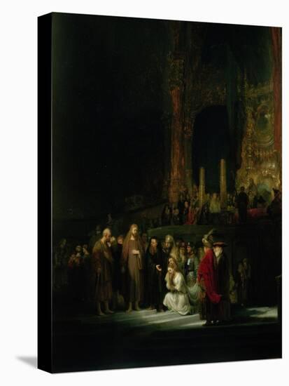 The Woman Taken in Adultery, 1644-Rembrandt van Rijn-Premier Image Canvas