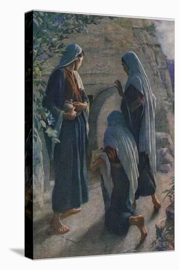 The Women at the Sepulchre, Illustration from 'Women of the Bible', Published by the Religious…-Harold Copping-Premier Image Canvas