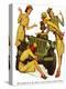 "The Wonderful Life of Wilbur the Jeep" B-Norman Rockwell-Premier Image Canvas