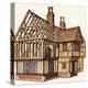 The Wonderful Story of Britain: Building a Tudor House-Peter Jackson-Premier Image Canvas