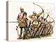 The Wonderful Story of Britain: the Bowmen of Britain-Peter Jackson-Premier Image Canvas
