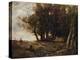 'The Wood Gatherers', c1843-Jean-Baptiste-Camille Corot-Premier Image Canvas