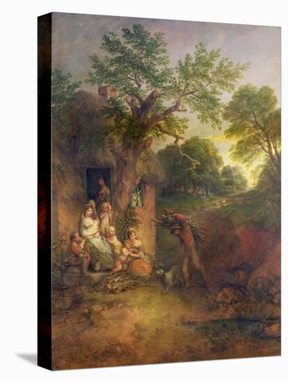 The Woodcutter's House-Thomas Gainsborough-Premier Image Canvas