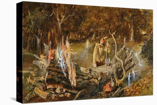 The Woodcutter-John Anster Fitzgerald-Premier Image Canvas