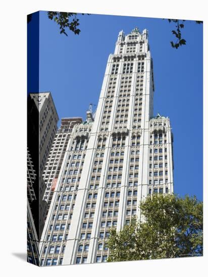 The Woolworth Building, Manhattan, New York City, New York, United States of America, North America-Amanda Hall-Premier Image Canvas