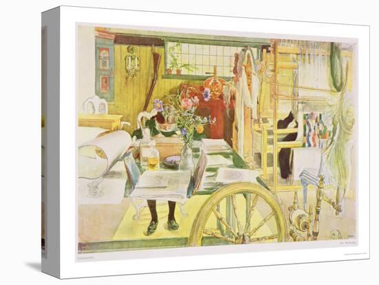 The Workroom, Published in "Lasst Licht Hinin," ("Let in More Light") 1909-Carl Larsson-Premier Image Canvas