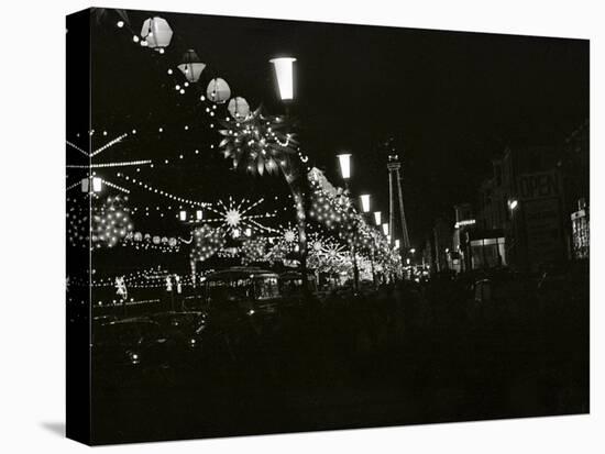 The World Famous Blackpool Illuminations in the Lancashire Seaside Resort-null-Premier Image Canvas