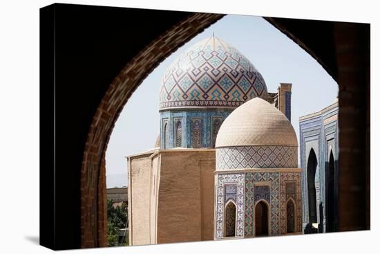 The world-famous Islamic architecture of Samarkand, Uzbekistan, Central Asia-David Pickford-Premier Image Canvas