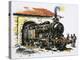 The World of Speed and Power: A Honschel Constructed 2-6-4 Tank Locomotive of 1929 Vintage-John S. Smith-Premier Image Canvas