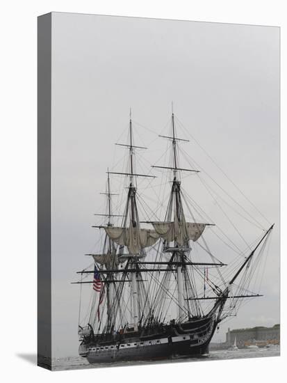 The World's Oldest Commissioned Warship, USS Constitution-Stocktrek Images-Premier Image Canvas