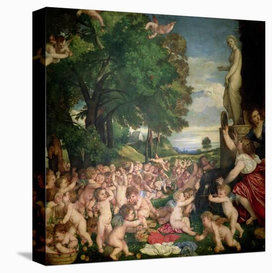 The Worship of Venus, 1519-Titian (Tiziano Vecelli)-Premier Image Canvas