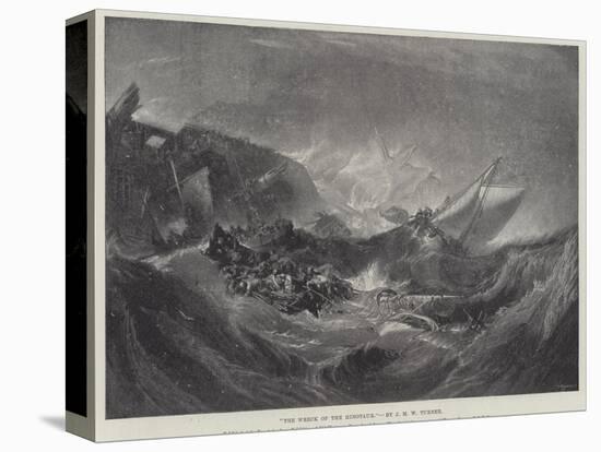 The Wreck of the Minotaur-J. M. W. Turner-Premier Image Canvas