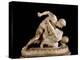 The Wrestler, Copy of Greek Sculpture 3rd Century BC-null-Premier Image Canvas