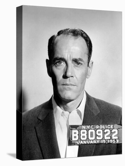 The Wrong Man, Henry Fonda, 1956-null-Stretched Canvas