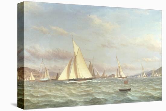 The Yacht 'Aron' Winning the Opening Cruise of the Clyde Yacht Club, 1871-William Clark-Premier Image Canvas