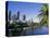 The Yarra River and City Buildings from Princes Bridge, Melbourne, Victoria, Australia-Richard Nebesky-Premier Image Canvas