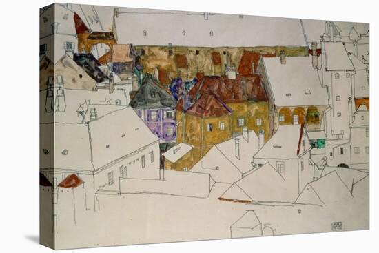 The Yellow Town, 1914-Egon Schiele-Premier Image Canvas