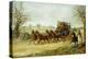 The York to London Royal Mail on the Open Road in Winter-Henry Thomas Alken-Premier Image Canvas