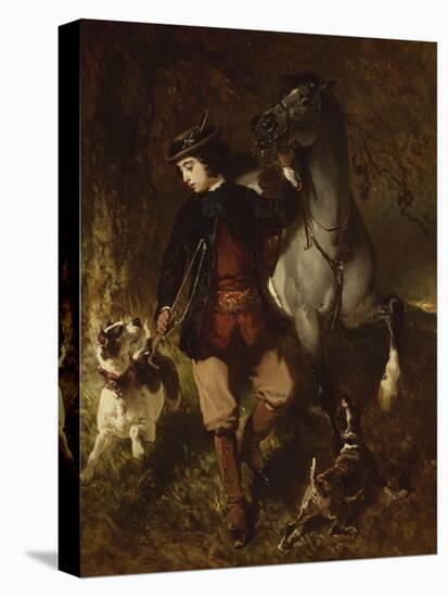 The Young Horseman-Alfred De Dreux-Premier Image Canvas