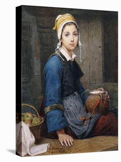 The Young Milk Maid-Deschanger, after Hublin O.-Premier Image Canvas