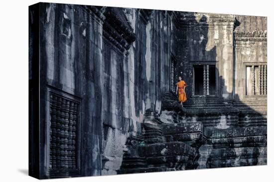 The Young Monk-Gloria Salgado Gispert-Premier Image Canvas