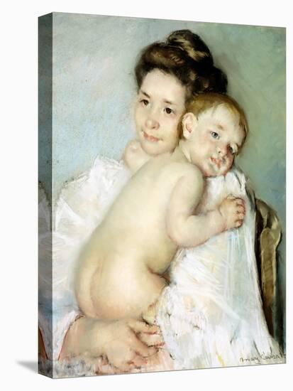 The Young Mother-Mary Cassatt-Premier Image Canvas