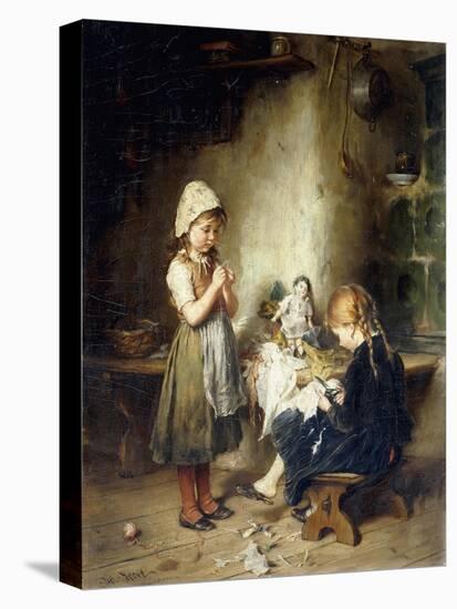 The Young Seamstresses-Heinrich Hirt-Premier Image Canvas