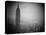 The Zeppelin Hindenburg Floats Past the Empire State Building-null-Premier Image Canvas