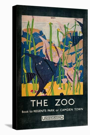 'The Zoo', 1924-Gregory Brown-Premier Image Canvas