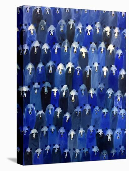 Theatre (Blue Bears at the Theatre), 2016-Holly Frean-Premier Image Canvas