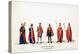 Theatre Costume Designs for Shakespeare's Play, Henry VIII, 19th Century-null-Premier Image Canvas