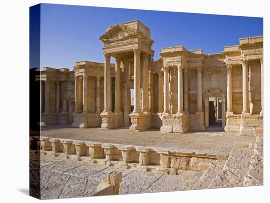 Theatre in the Spectacular Ruined City of Palmyra, Syria-Julian Love-Premier Image Canvas
