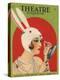 Theatre Magazine, Rabbits Bunny Girls Make Up Makeup Magazine, USA, 1924-null-Premier Image Canvas