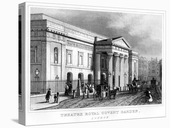 Theatre Royal Covent Garden, Westminster, London, 19th Century-null-Premier Image Canvas