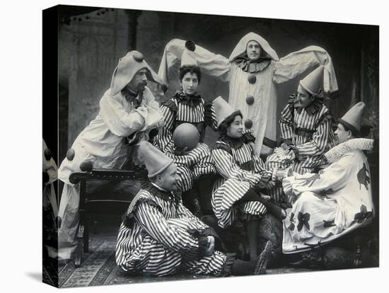 Theatre Troupe, 1900s-Pyotr Petrovich Pavlov-Premier Image Canvas