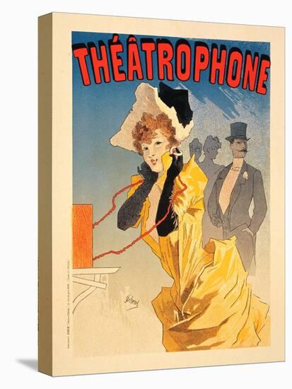 Théâtrophone, 1890-Jules Chéret-Premier Image Canvas
