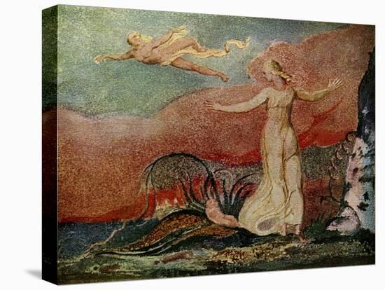 Thel and the Worm by William Blake-William Blake-Premier Image Canvas