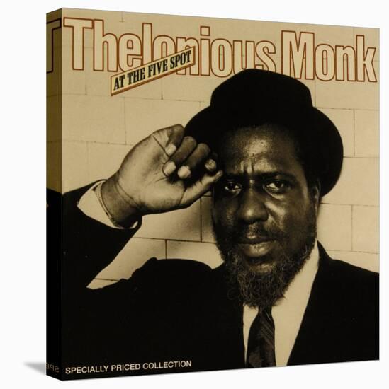 Thelonious Monk, At The Five Spot-null-Stretched Canvas